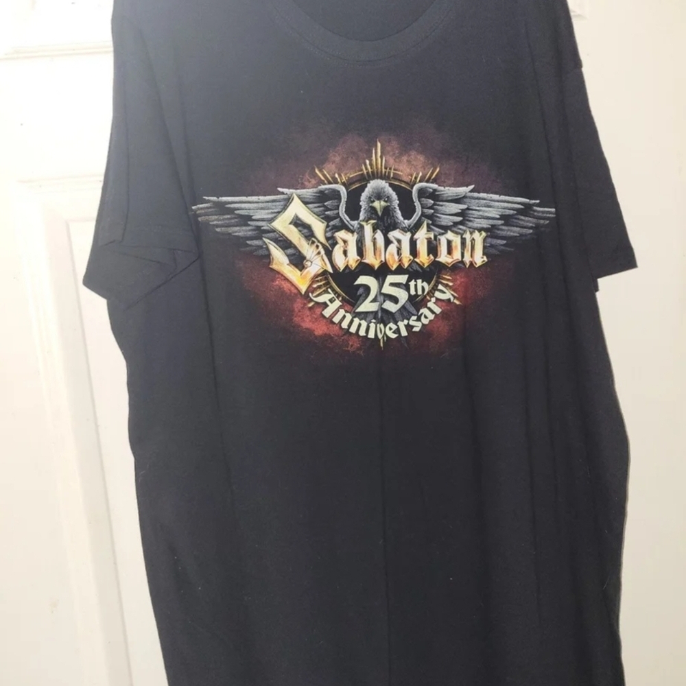 SABATON Fan Exclusive 25th Anniversary Black T-Shirt
